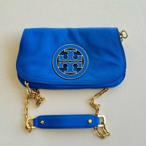 Tory Burch Bombe Reva Clutch Blue